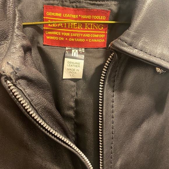 Woman’s Real Leather Jacket - Picture 2 of 5